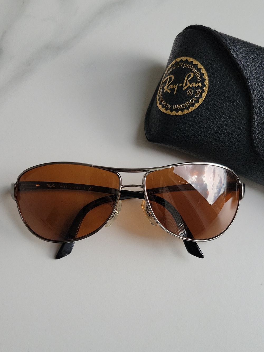 Ray-Ban RB3342 Warrior Aviator Sunglasses